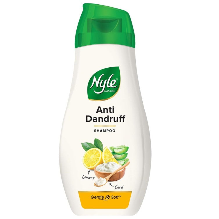 Nyle Anti Dandruff Shampoo Lemon and Curd 180ml