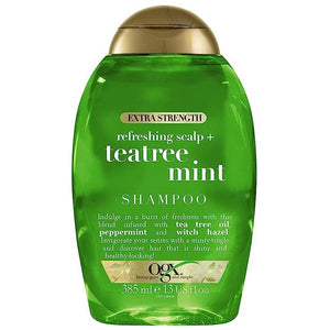 OGX Extra Strength Refreshing Scalp + Teatree Mint Shampoo Sulfate Free 385ml