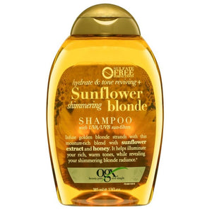 OGX Hydrate & Color Reviving + Sunflower Shampoo Sulfate Free 385ml