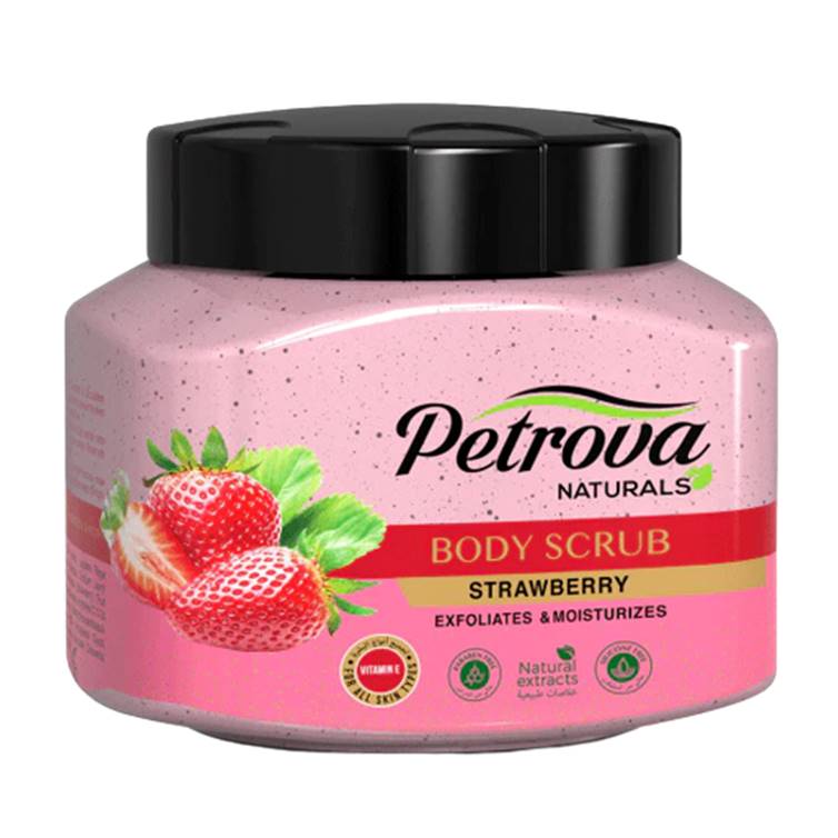 Petrova Naturals Strawberry Body Scrub 500ml