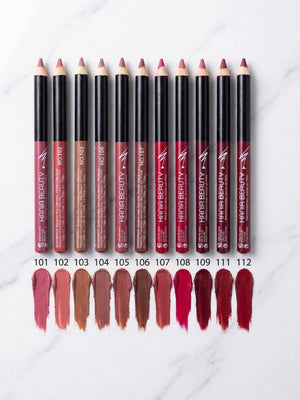 Hania Beauty 12-Color Lip Liner Pencil