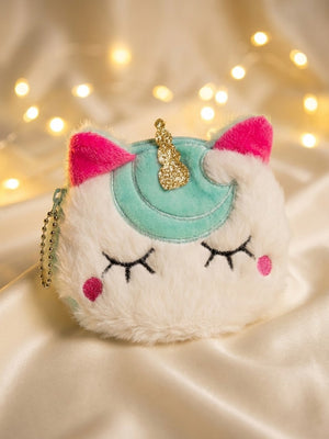 Plush Cute Cat Korean Pouch Purse Wallet