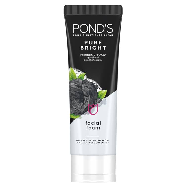 Pond's Pure Bright Pollution Detox Facial foam 100g