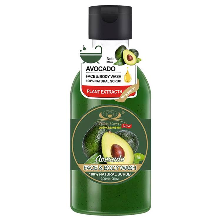 Pretty Cowry Avocado Face & Body Wash 300ml