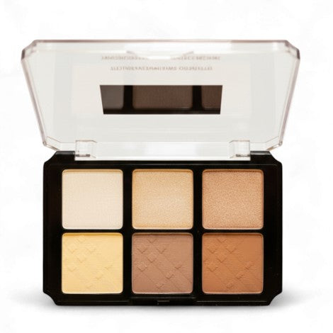 Professional Makeup Highlight and Contour Pro Palette 06 Color