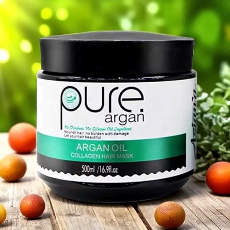 Pure Argan Oil Collagen Hair Mask 500ml