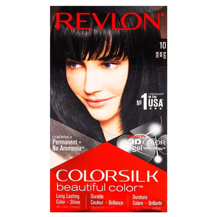 Revlon Colorsilk Hair Color 10 Black