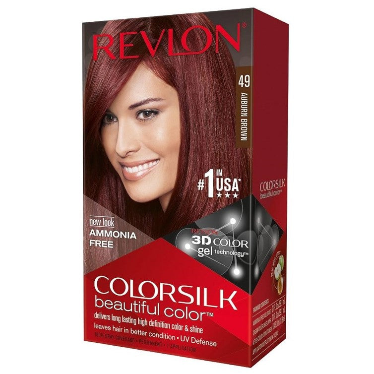 Revlon Colorsilk Hair Color 49 Auburn Brown