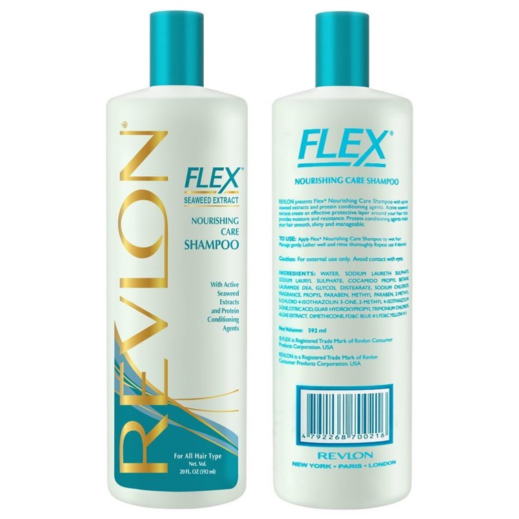 Revlon Flex Nourishing Care Shampoo with Seaweed Extract 592ml
