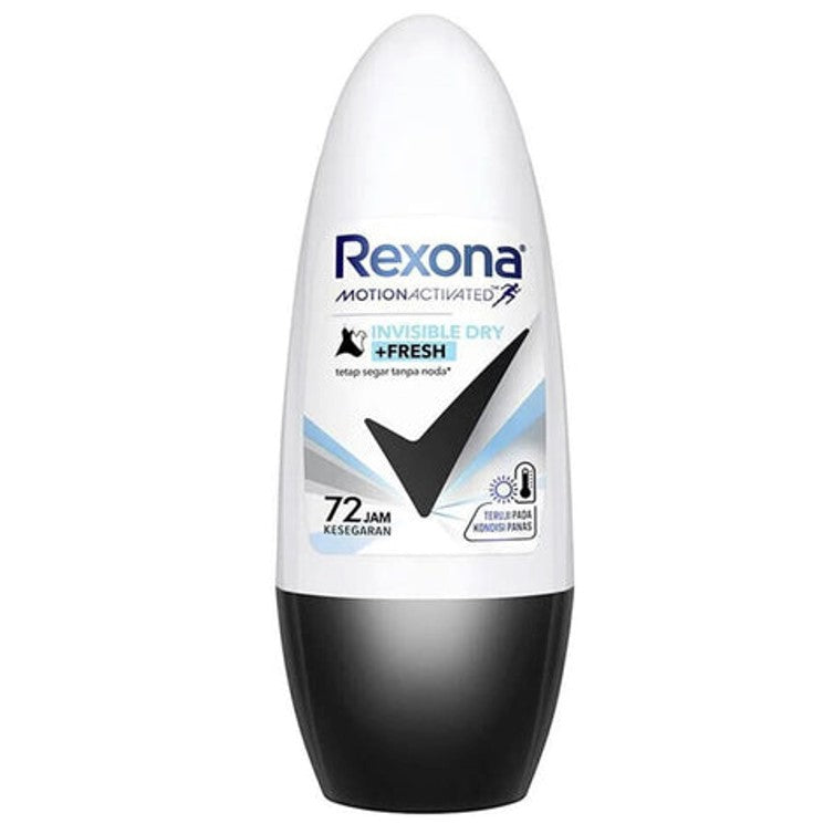 Rexona Invisible Dry Fresh Roll On Anti-Perspirant 50ml