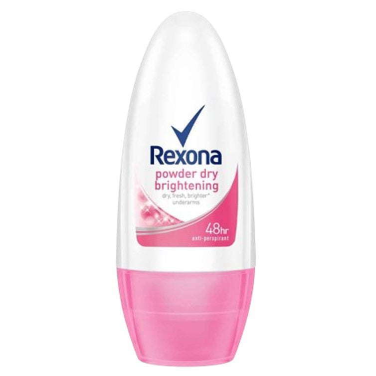 Rexona Powder Dry Brighten Anti Perspirant Roll On 50ml
