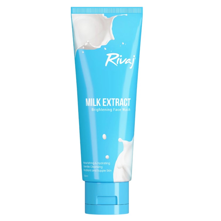 Rivaj Milk Extract Brightening Face Wash 50ml