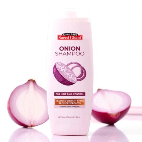 Saeed Ghani Onion Shampoo for Hair Fall Control 200ml