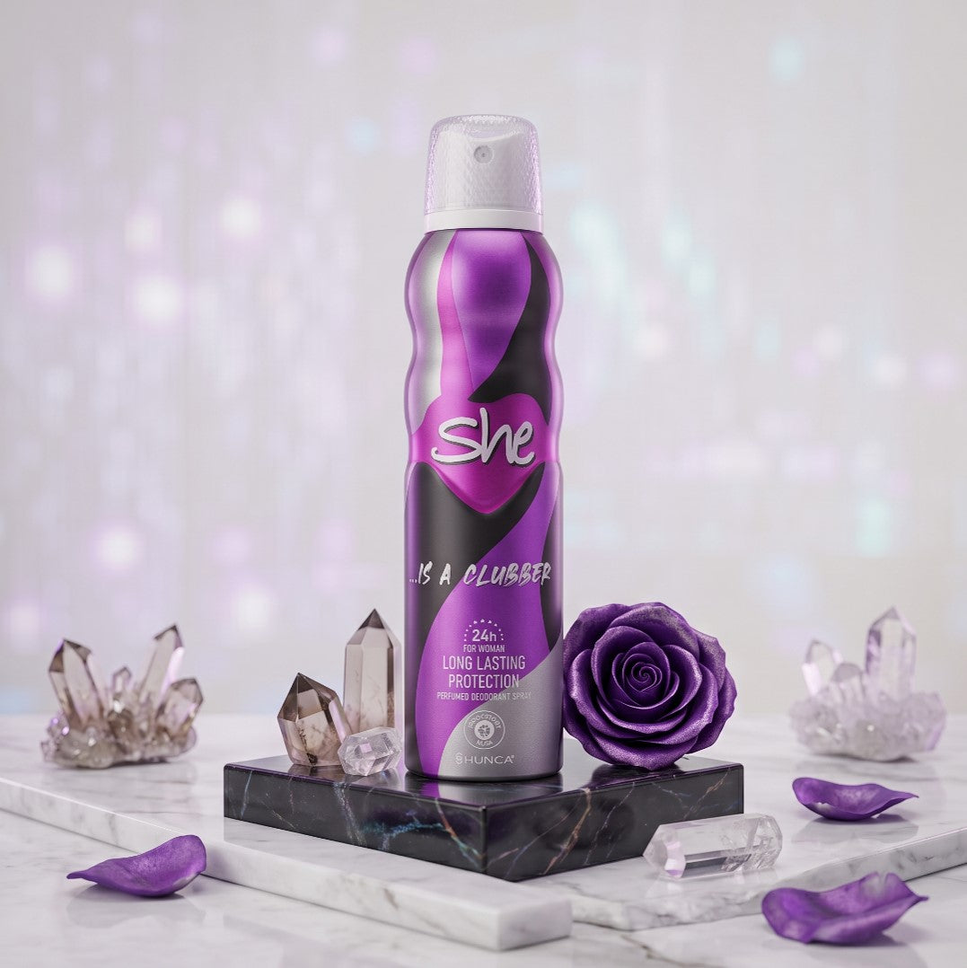 She is a Clubber perfumed body spray 150ml