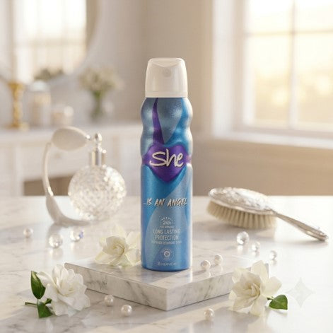 She is an Angel perfumed body spray 150ml