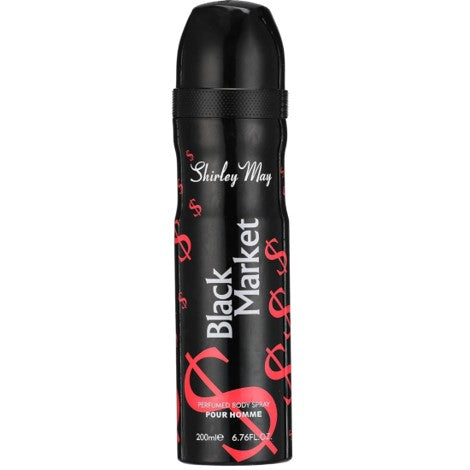 Shirley May Black Market Perfume Body Spray 200ml