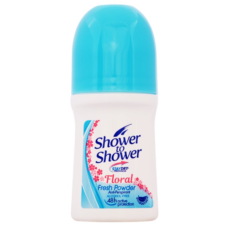 Shower to Shower Floral Fresh Powder Antiperspirant Roll On - Urban Beauty