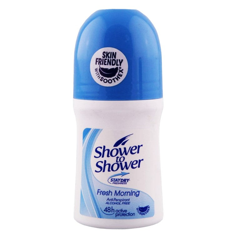 Shower to Shower Fresh Morning Antiperspirant Roll On