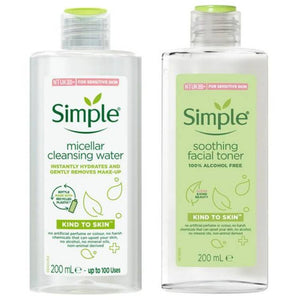 Simple Kind to Skin Cleansing & Hydrating Bundle