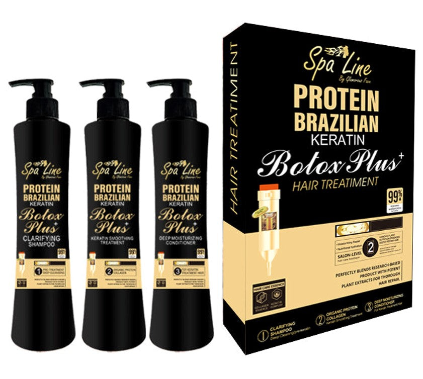 Spa Line Protein Brazilian Keratin Plus Hair Treatment