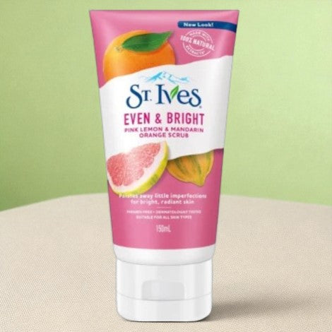 St. Ives Radiant Skin Scrub Pink Lemon & Mandarin Orange 150ml