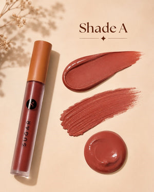 Sugar Lip Glaze Velvet Lip Cream Lipstick (Pack of 3)