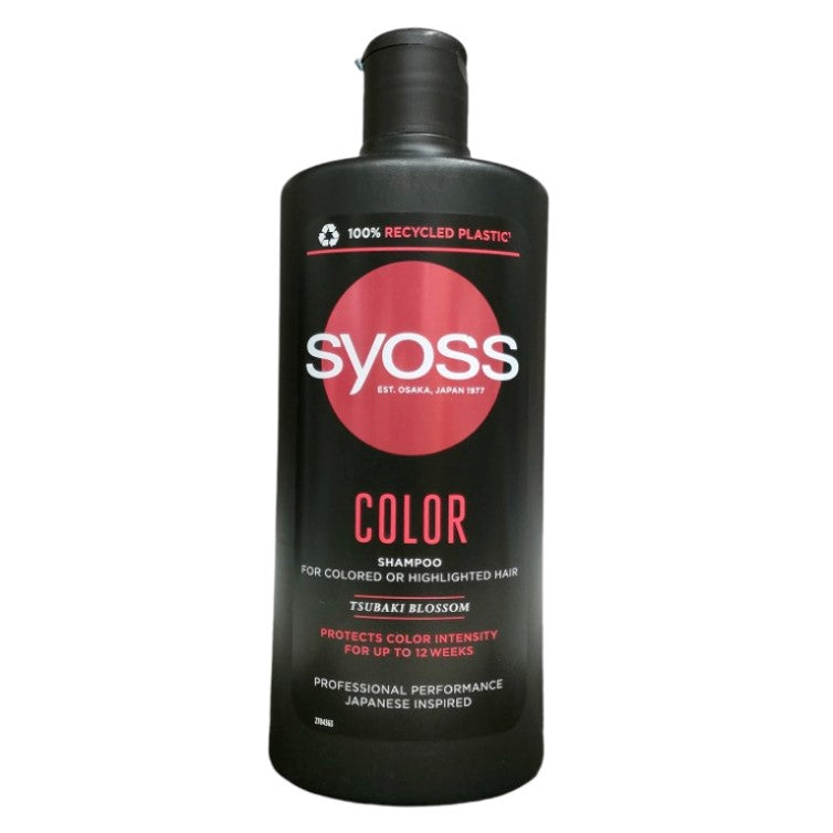 Syoss Color Tech Hair Shampoo 440ml