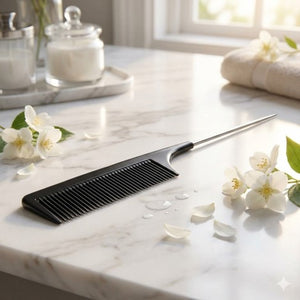 Tail Comb Hair Styling