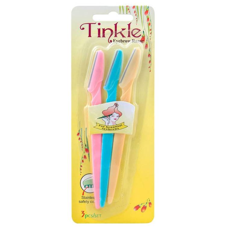 Order Tinkle Eyebrow Razor 3 Pieces Set in Pakistan - Urban Beauty