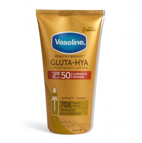 Vaseline Healthy Bright Gluta Hya Serum Burst Lotion SPF50+ 150ml