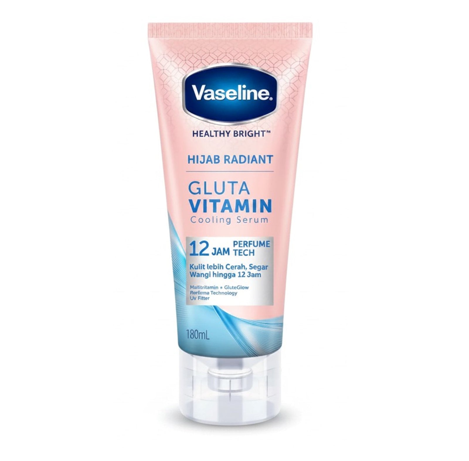 Vaseline Healthy Bright Hijab Radiant Gluta Vitamin Cooling Serum 180ml