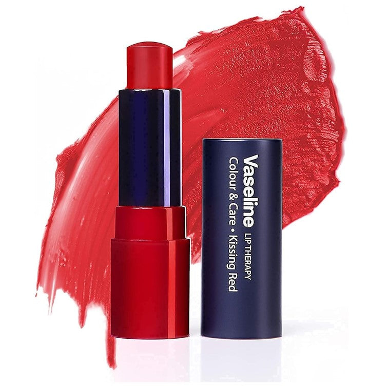 Vaseline Lip Therapy Colour & Care Kissing Red