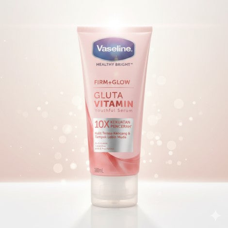 Vaseline Healthy Bright Firm + Glow Gluta Vitamin Youthful Serum 180ml