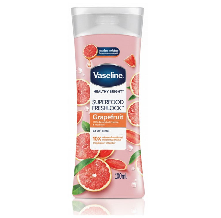Vaseline Healthy Bright Superfood Freshlock Grapefruit with Vitamin A 100ml