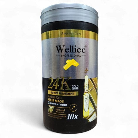 Wellice 24K Gold Serum Treatment Hair Mask 1000ml