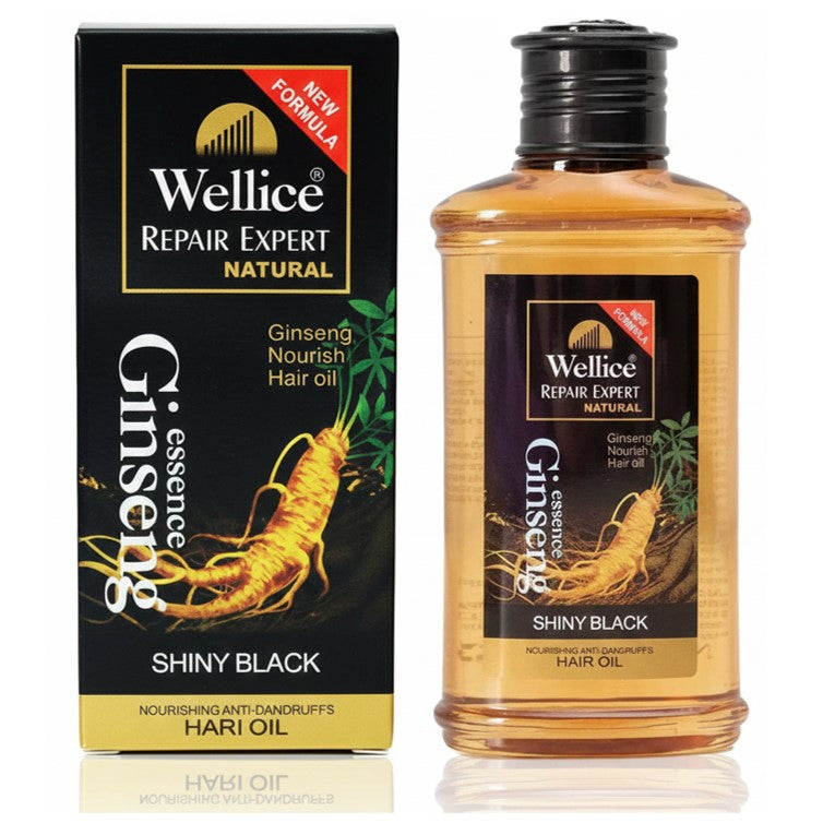 Wellice Ginseng Hair Oil Anti Dandruff Sulfate Free 150ml
