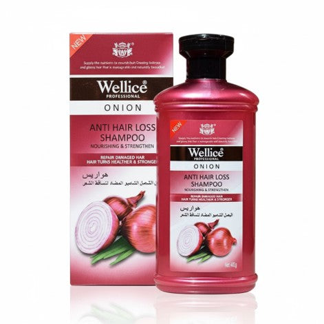 Wellice Onion Anti Hair Loss Shampoo 400ml