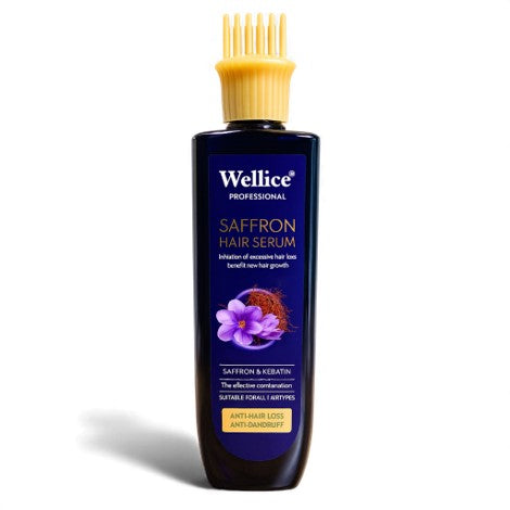Wellice Saffron and Keratin Hair Serum 200ml