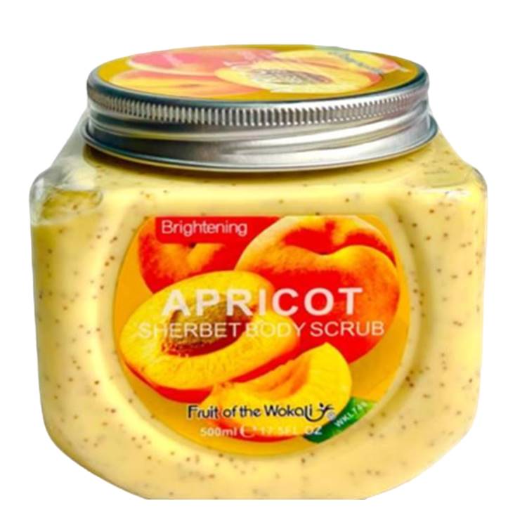 Wokali Apricot Body Scrub 500ml (XL) New