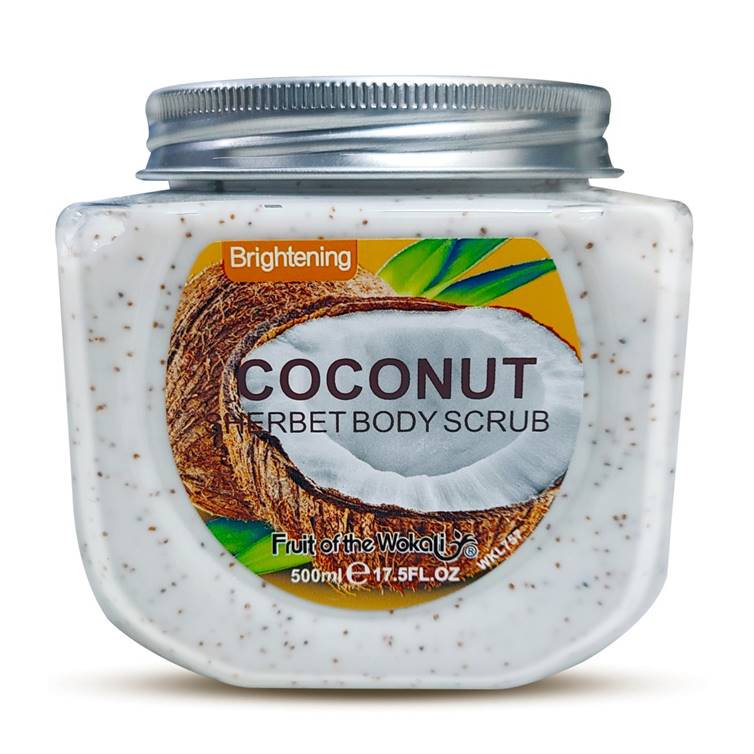 Wokali Coconut Body Scrub 500ml (XL) New