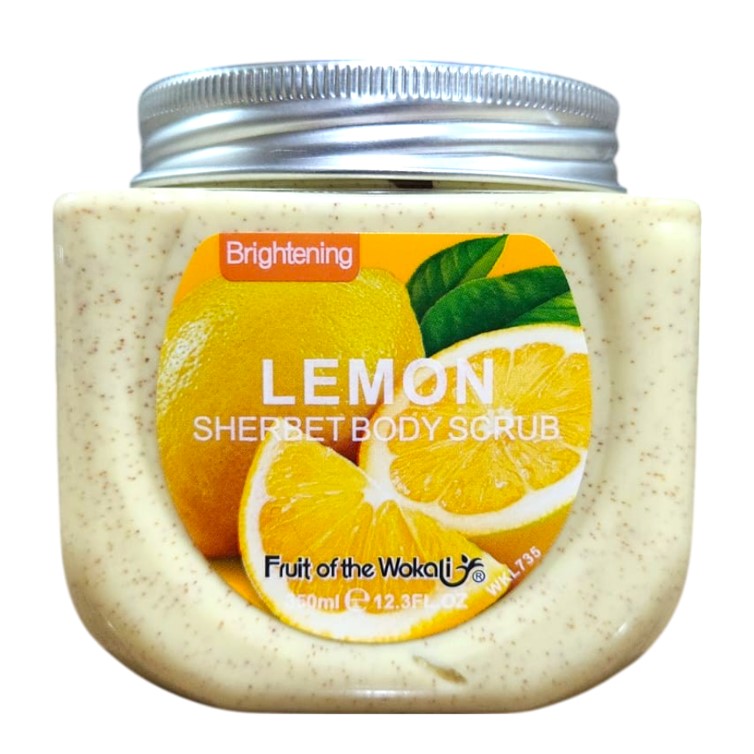 Fruit of Wokali Lemon Body Scrub