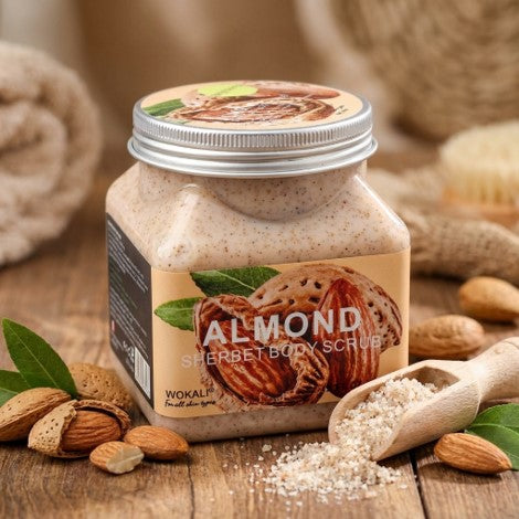 Wokali Almond Body Scrub