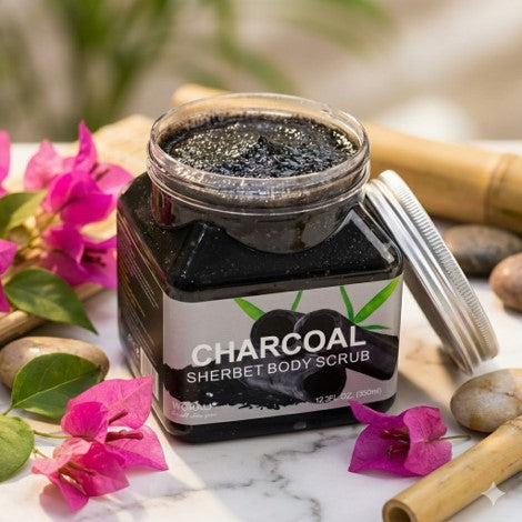 Wokali Charcoal Body Scrub