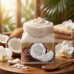 Wokali Coconut Body Scrub Creative