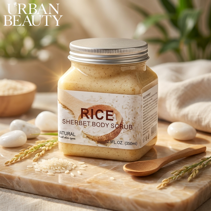 Wokali Rice Body Scrub