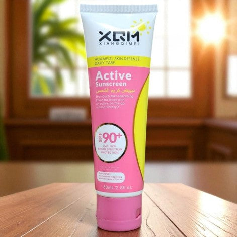 XQM Active Sinscreen Broad Spectrum Protection SPF90+ 80ml