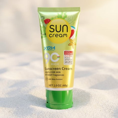 XQM Anti Ageing Gentle Sunscreen Cream SPF90+ 60g