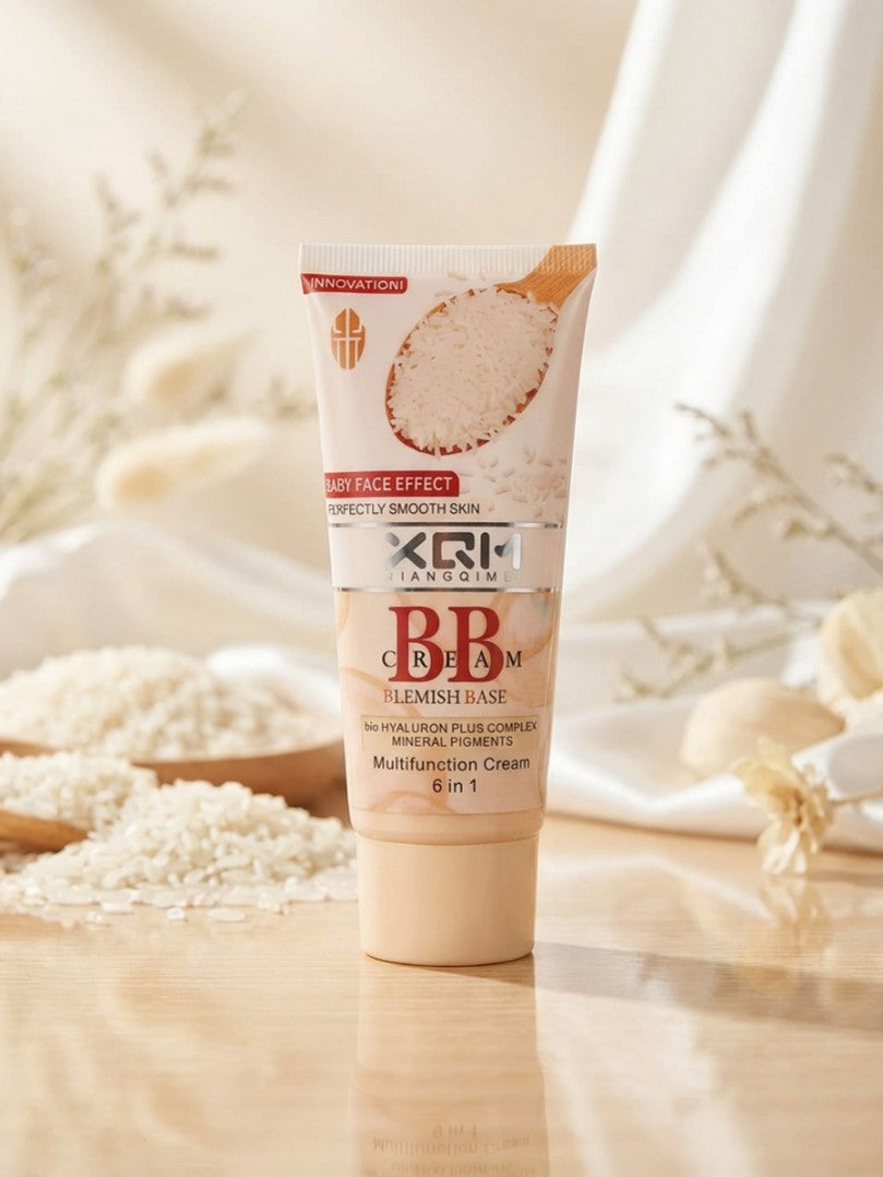 XQM BB Cream Rice Blemish Base Multifunction 6 in 1