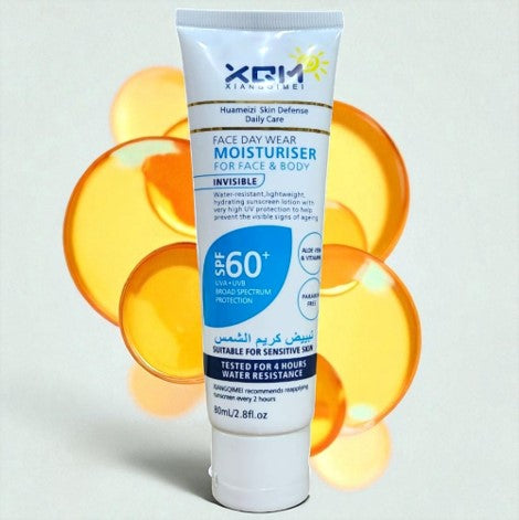 XQM Invisible Face & Body Moisturizer with SPF60+ 80ml