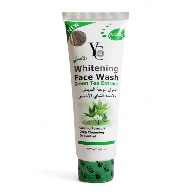 YC Whitening Face Wash Green Tea Extract 100ml